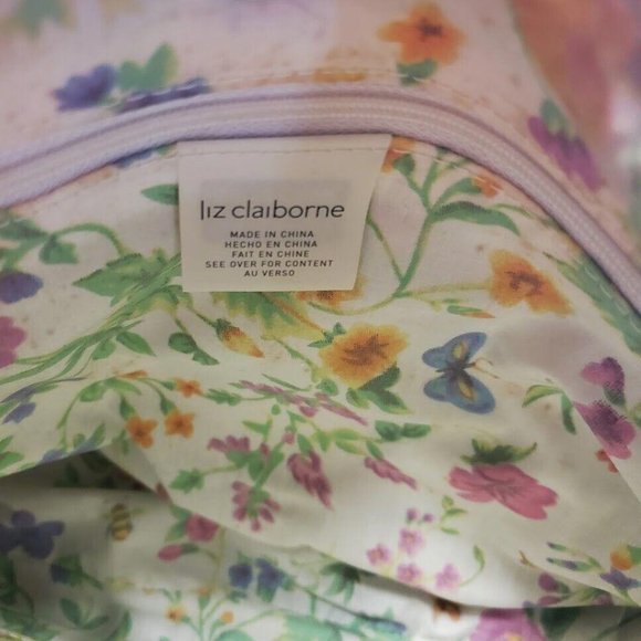 Liz Claiborne Purse Handbag Bethany Brown/Red Banana Vintage NEW NWT - Picture 4 of 4